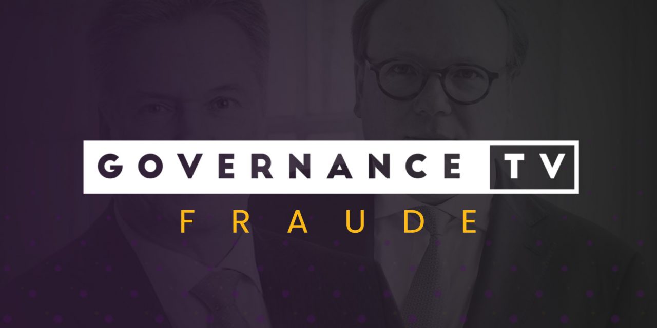 Governance TV | Fraude: Peter Schimmel en Arjen Paardekooper